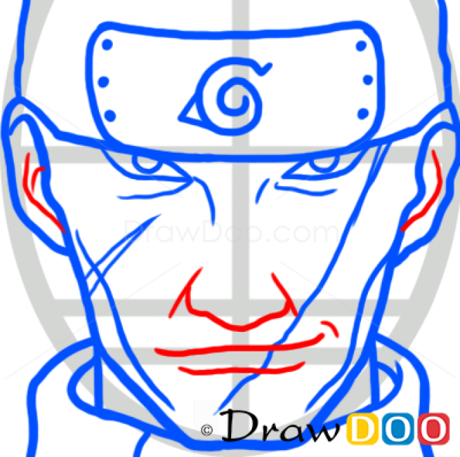 How to Draw Ibiki Morino, Naruto