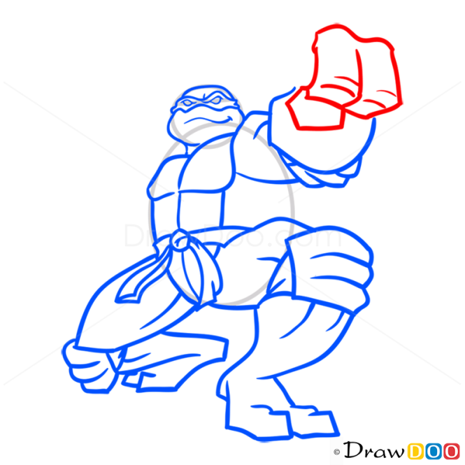 How to Draw Michelangelo, Ninja Turtles