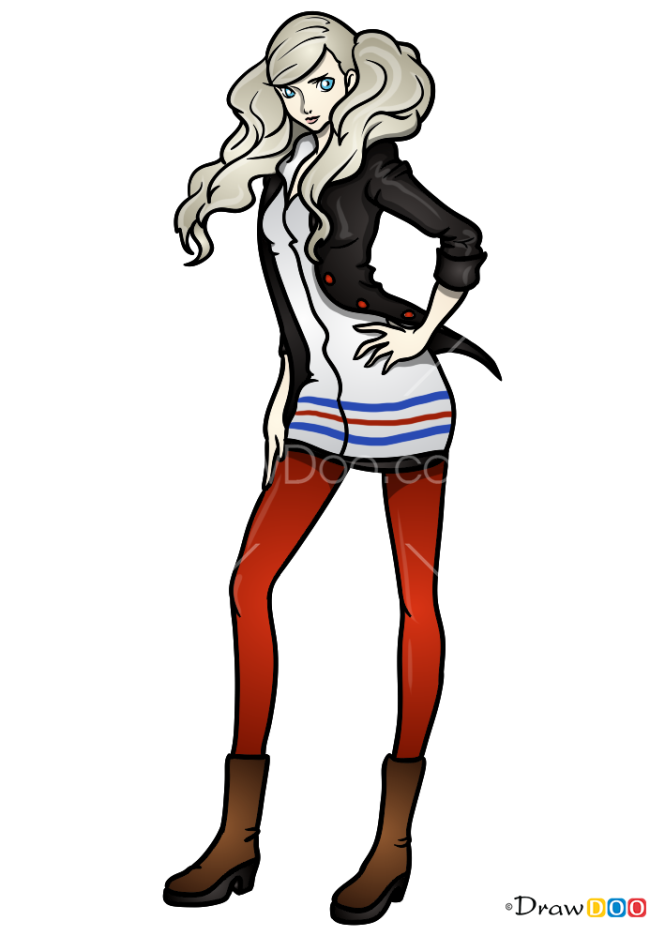 How to Draw Ann, Persona 5