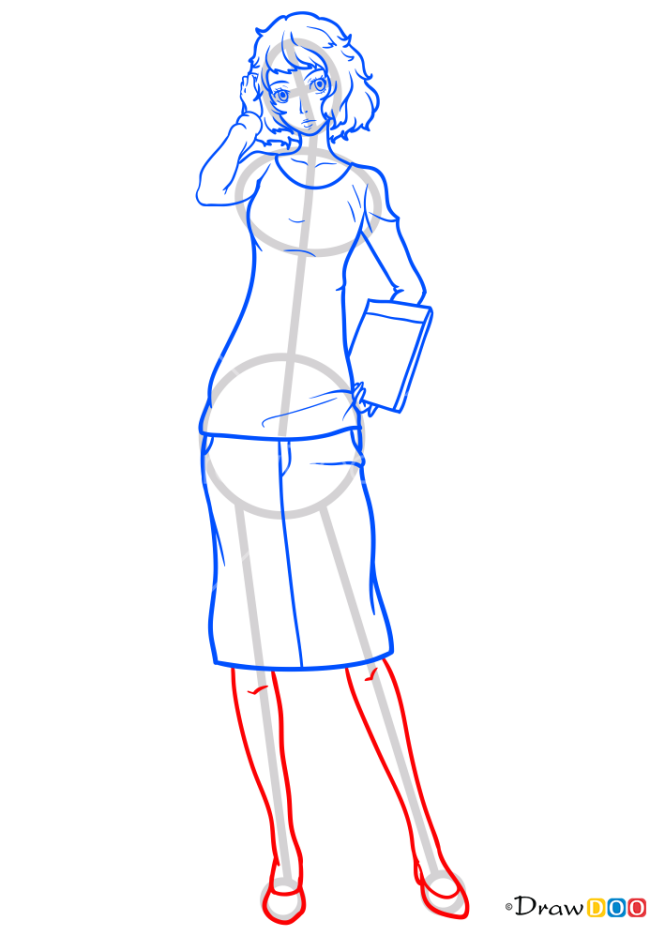 How to Draw Sadayo, Persona 5