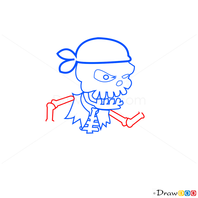 How to Draw Pirate Skeleton, Pirates