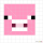 How to Draw Pig Face, Pixel Minecraft