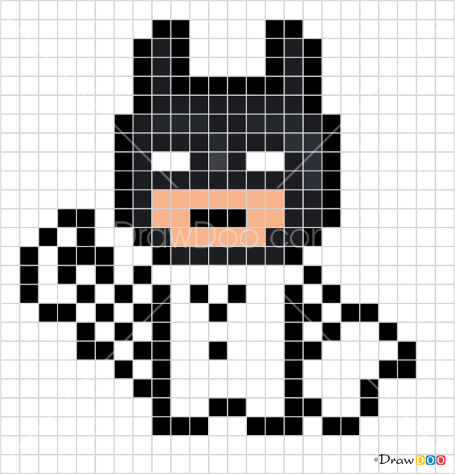 How to Draw Batman, Pixel Superheroes