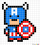 How to Draw Captain America, Pixel Superheroes