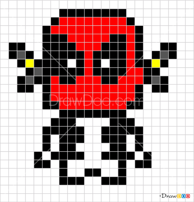 How to Draw Dead Pool, Pixel Superheroes