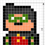 How to Draw Robin, Pixel Superheroes
