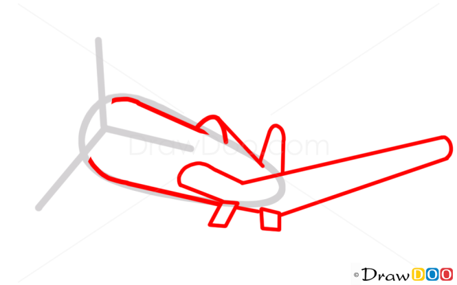 How to Draw Skipper, Planes Cartoon