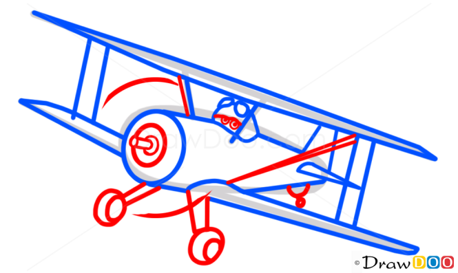 How to Draw Leadbottom, Planes Cartoon