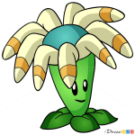 How to Draw Bloomerang, Plants vs Zombies