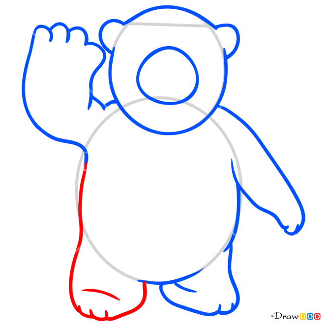 How to Draw Poby, Pororo Penguin