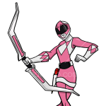 How to Draw Pink Ranger, Power Rangers
