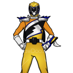 How to Draw Gold Ranger, Power Rangers