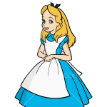 How to Draw Alice, Cartoon Princess