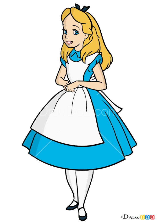 How to Draw Alice, Cartoon Princess