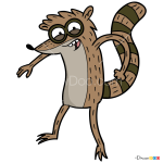 How to Draw Rigby, Regular Show