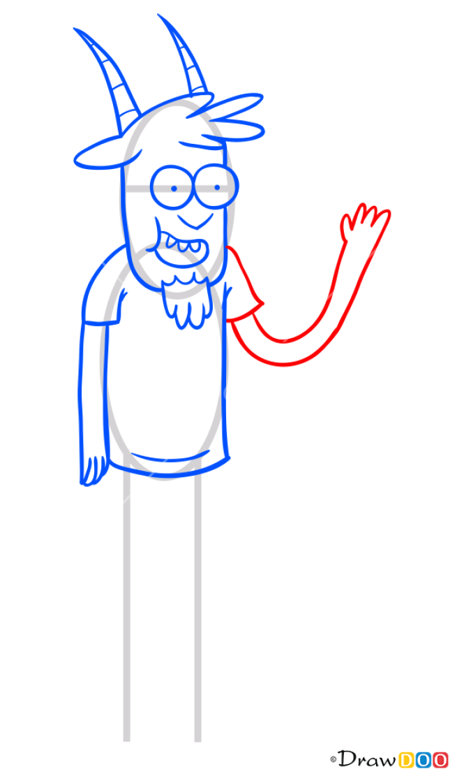 How to Draw Thomas, Regular Show