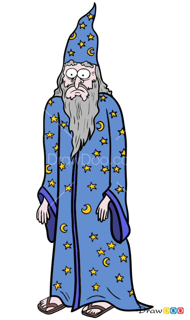 How to Draw The Wizard, Regular Show