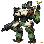 How to Draw Bastion, Robots