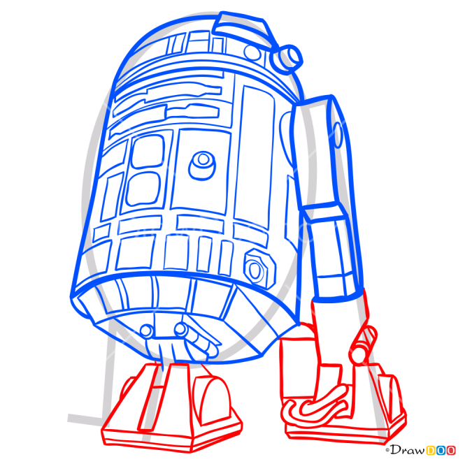 How to Draw R2D2, Robots