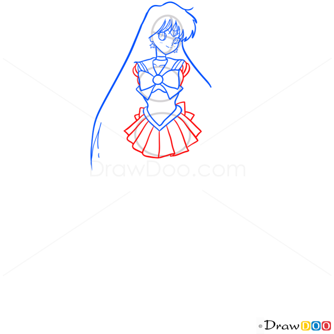 How to Draw Sailor Mars, Sailor Moon