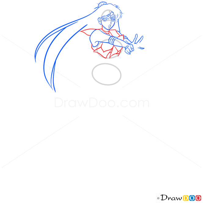 How to Draw Sailor Pluto, Sailor Moon