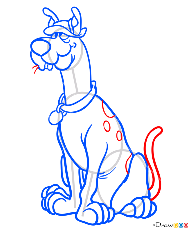 How to Draw Scooby Dum, Scooby Doo