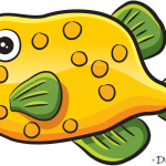 How to Draw Funny Fish, Sea Animals