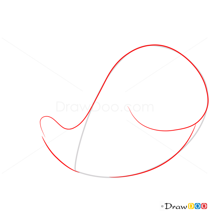 How to Draw Funny Whale, Sea Animals