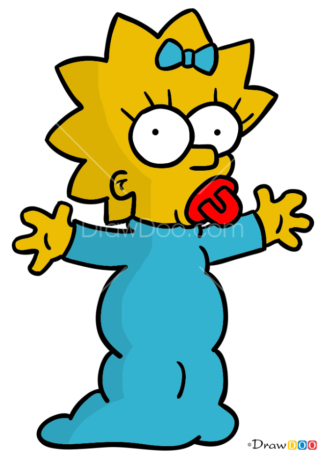 How to Draw Meggy, The Simpsons
