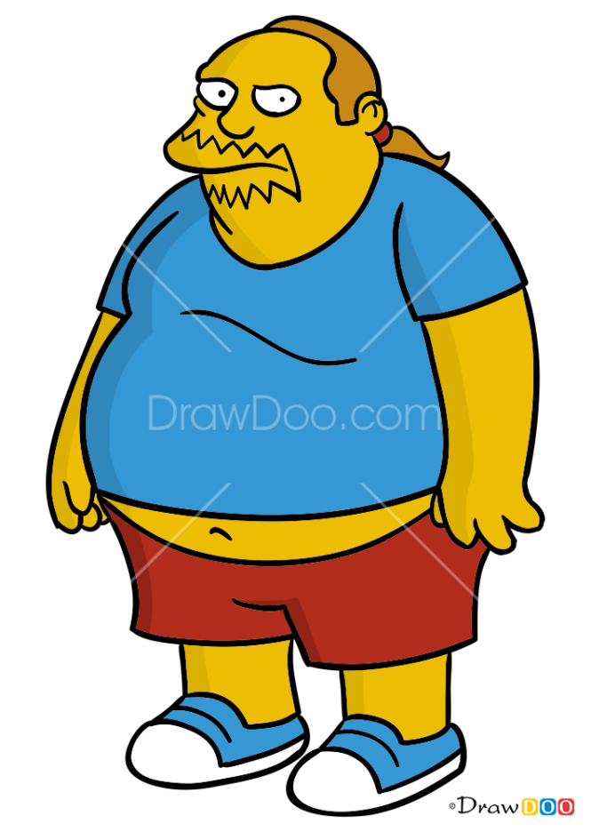 How to Draw Comic Book Guy, The Simpsons