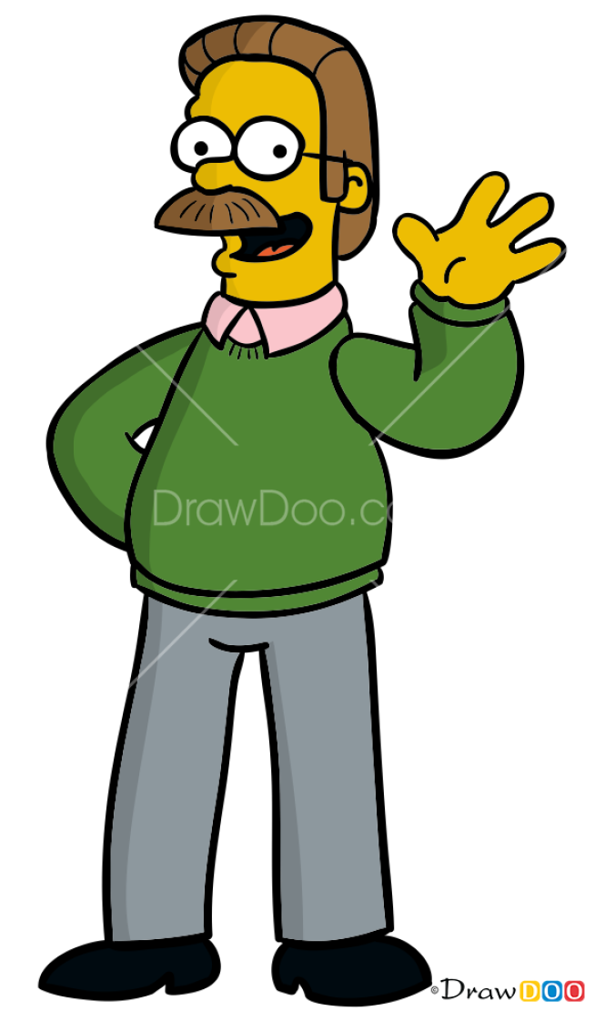 How to Draw Ned Flanders, The Simpsons