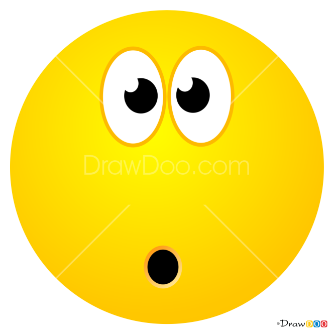 How to Draw Surprised, Smilies