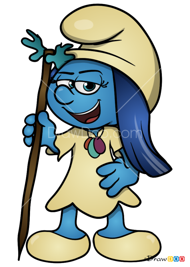 How to Draw Melody, Smurfs