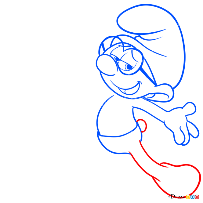 How to Draw Brainy, Smurfs