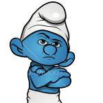 How to Draw Grouchy, Smurfs