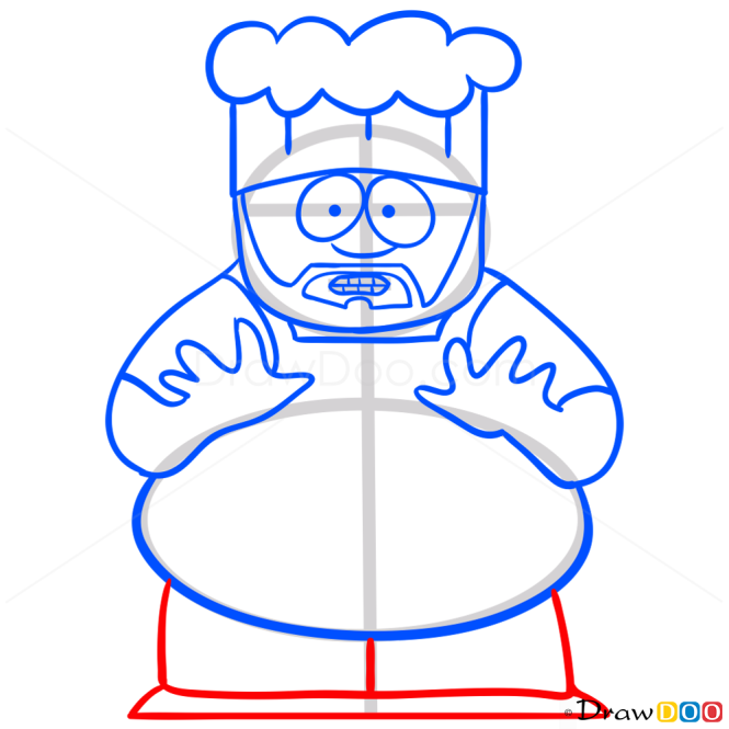 How to Draw Chef, South Park