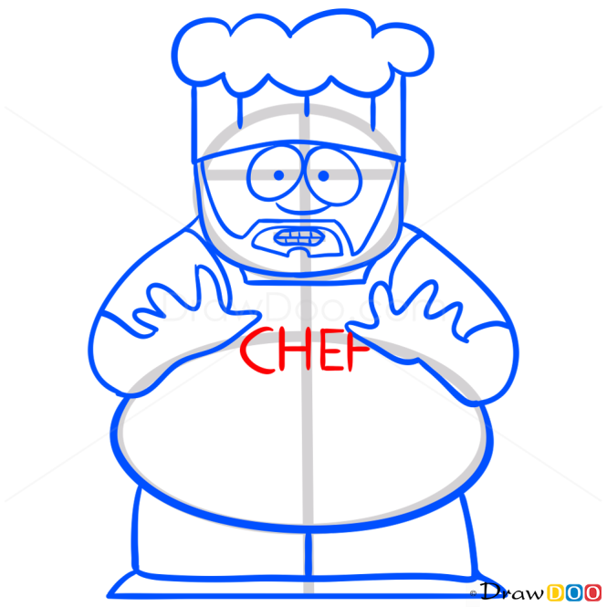 How to Draw Chef, South Park