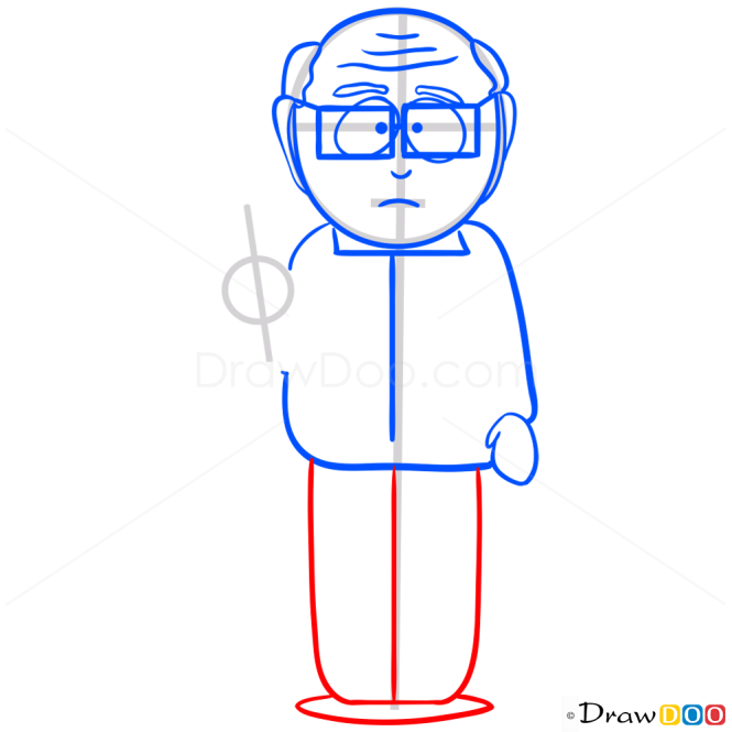 How to Draw Herbert Garrison, South Park
