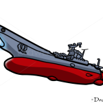 How to Draw Battleship Yamato, Spaceships