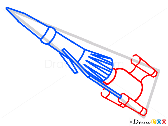 How to Draw Thunderbird 3, Thunderbirds, Spaceships