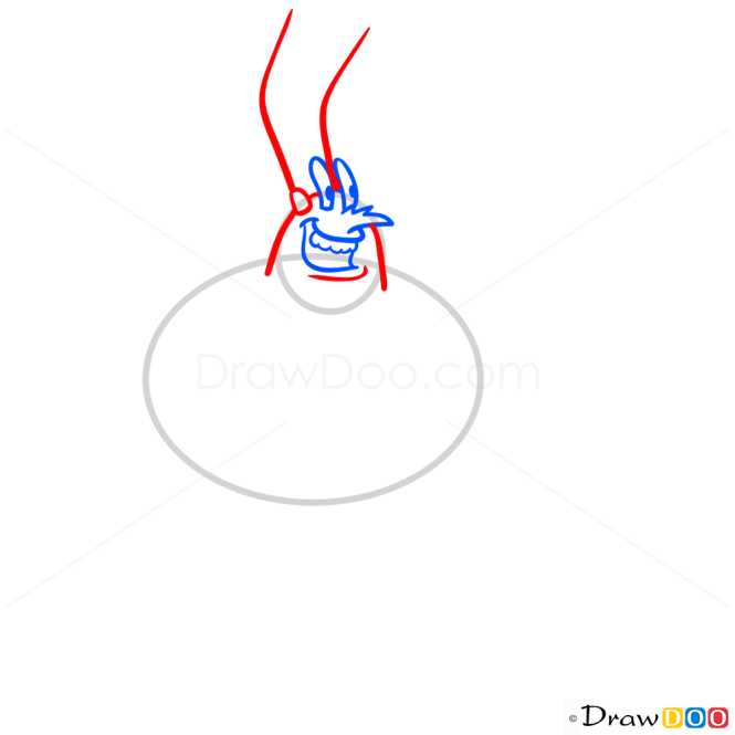 How to Draw Larry The Lobster, Spongebob