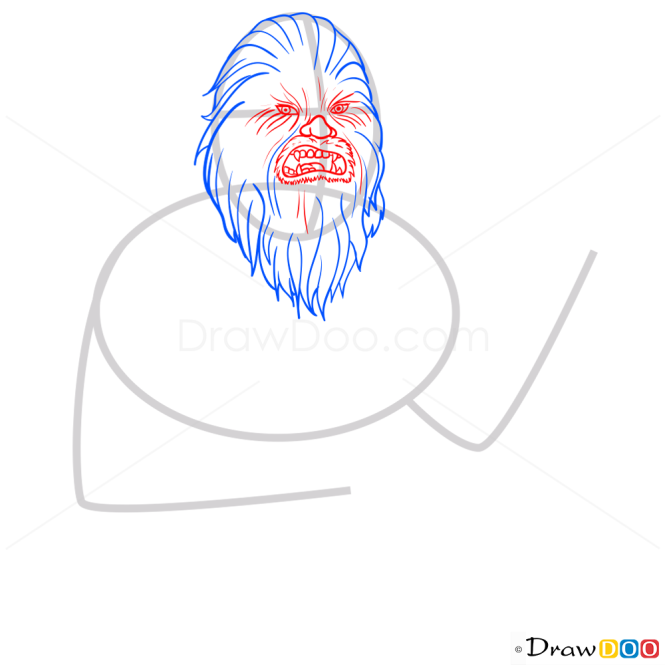 How to Draw Chewbacca, Star Wars