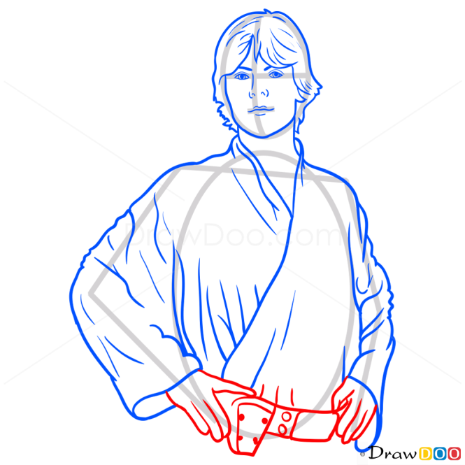 How to Draw Luke Skywalker, Star Wars
