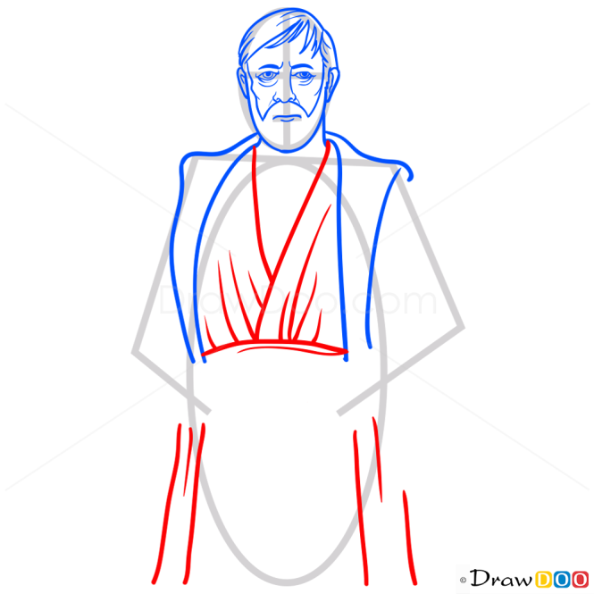 How to Draw Obi Wan, Star Wars