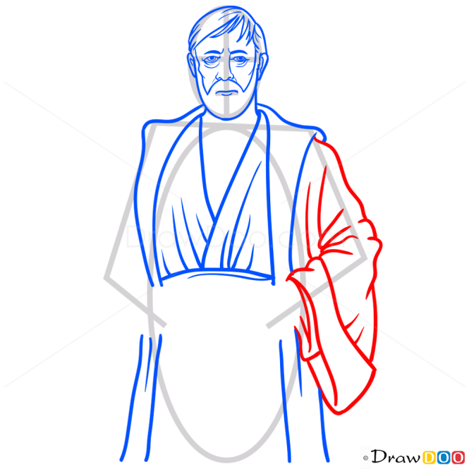 How to Draw Obi Wan, Star Wars