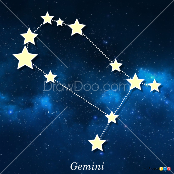 How to Draw Gemini, Constellations