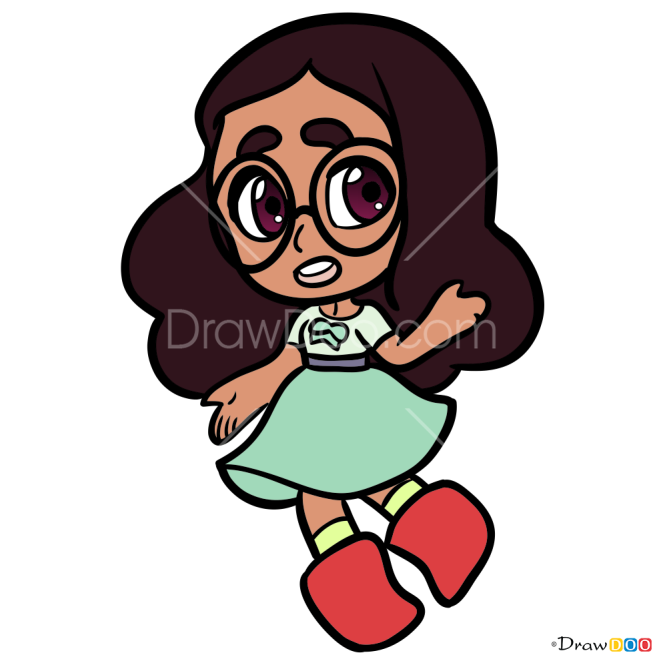 How to Draw Chibi Connie, Steven Universe