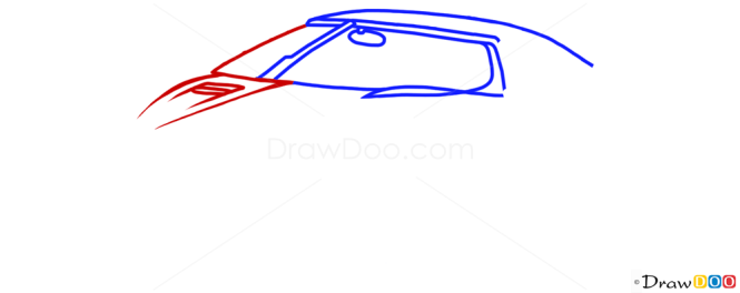 How to Draw Koenigsegg Agera R, Supercars