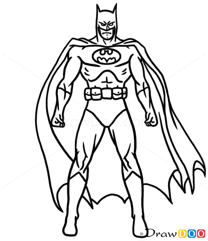 How to Draw Batman, Superheroes