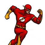 How to Draw Flash, Superheroes